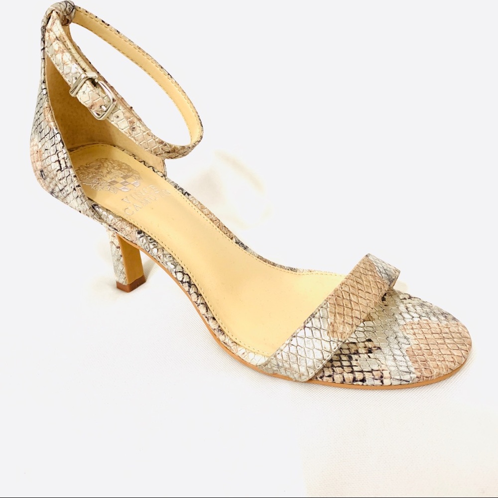 VINCE CAMUTO Snakeskin Pumps